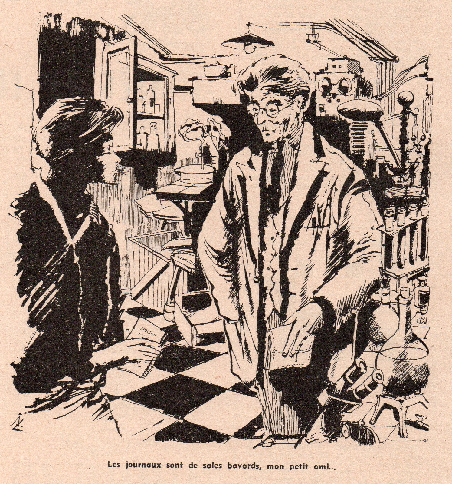 Sylvain et le Professeur Pierrefitte, illustrs par Jean Latappy